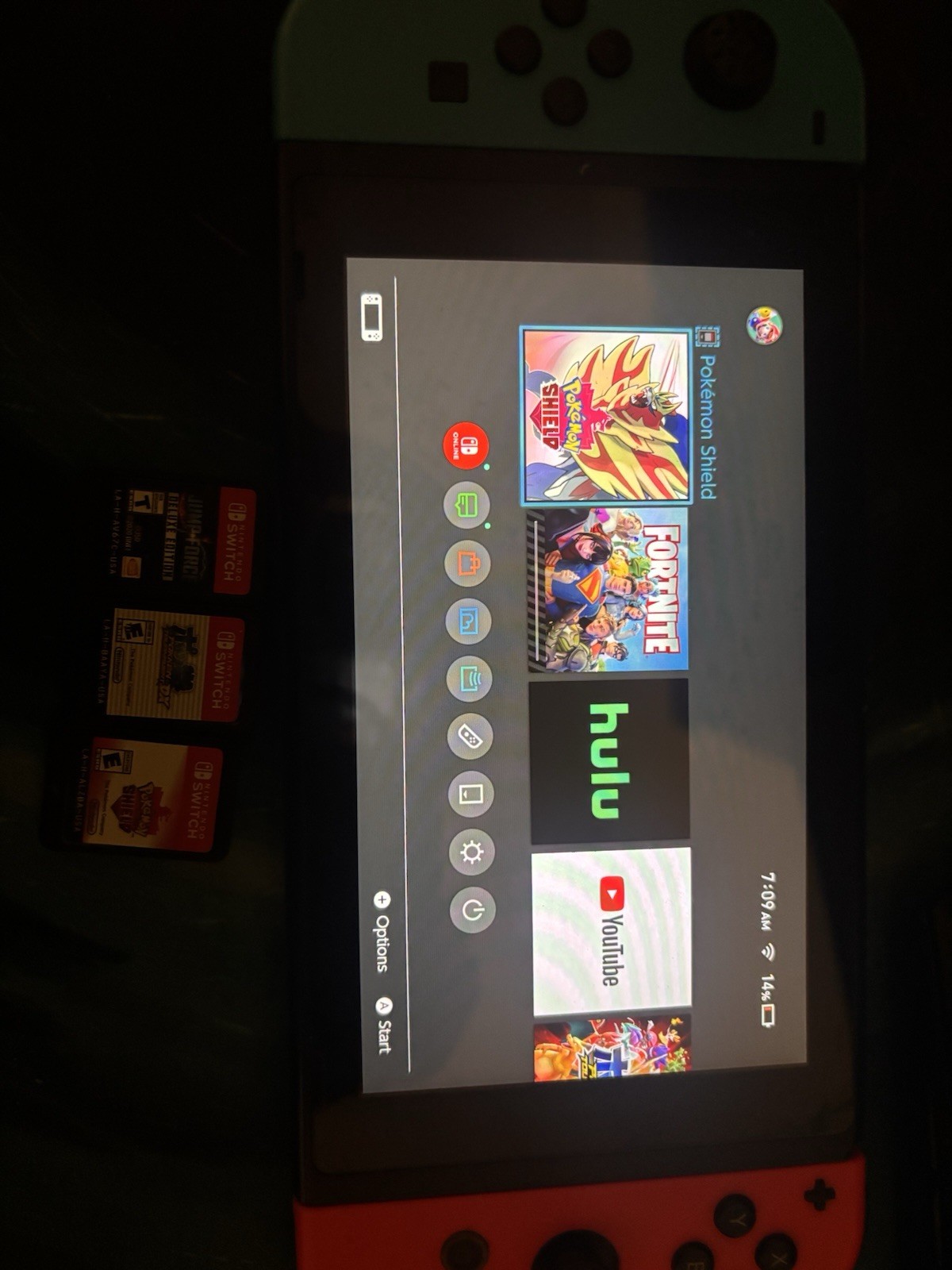 Nintendo Switch Console with Pokémon Game Cartridges HDMI Action/Adventure