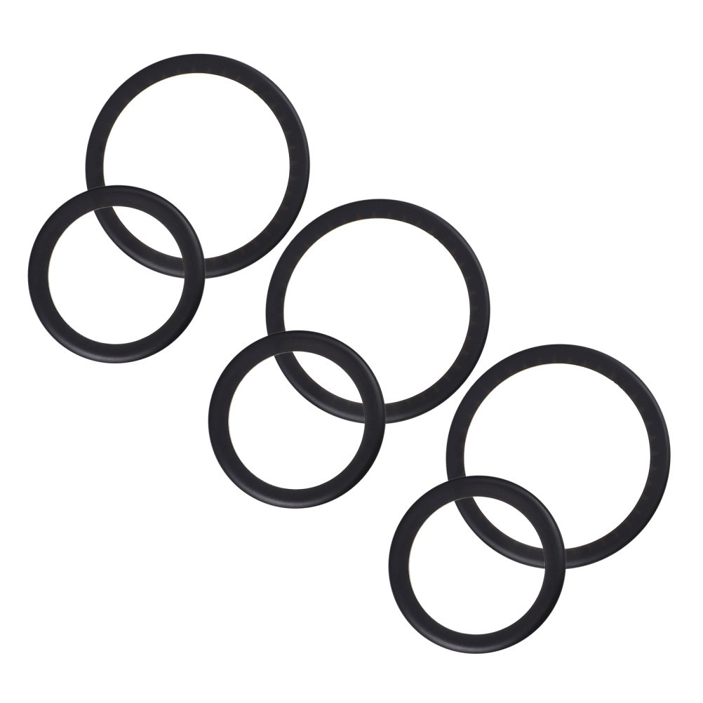  6 Pcs Stethoscope Accessories Repair Kit Replacement Diaphragm Medical for