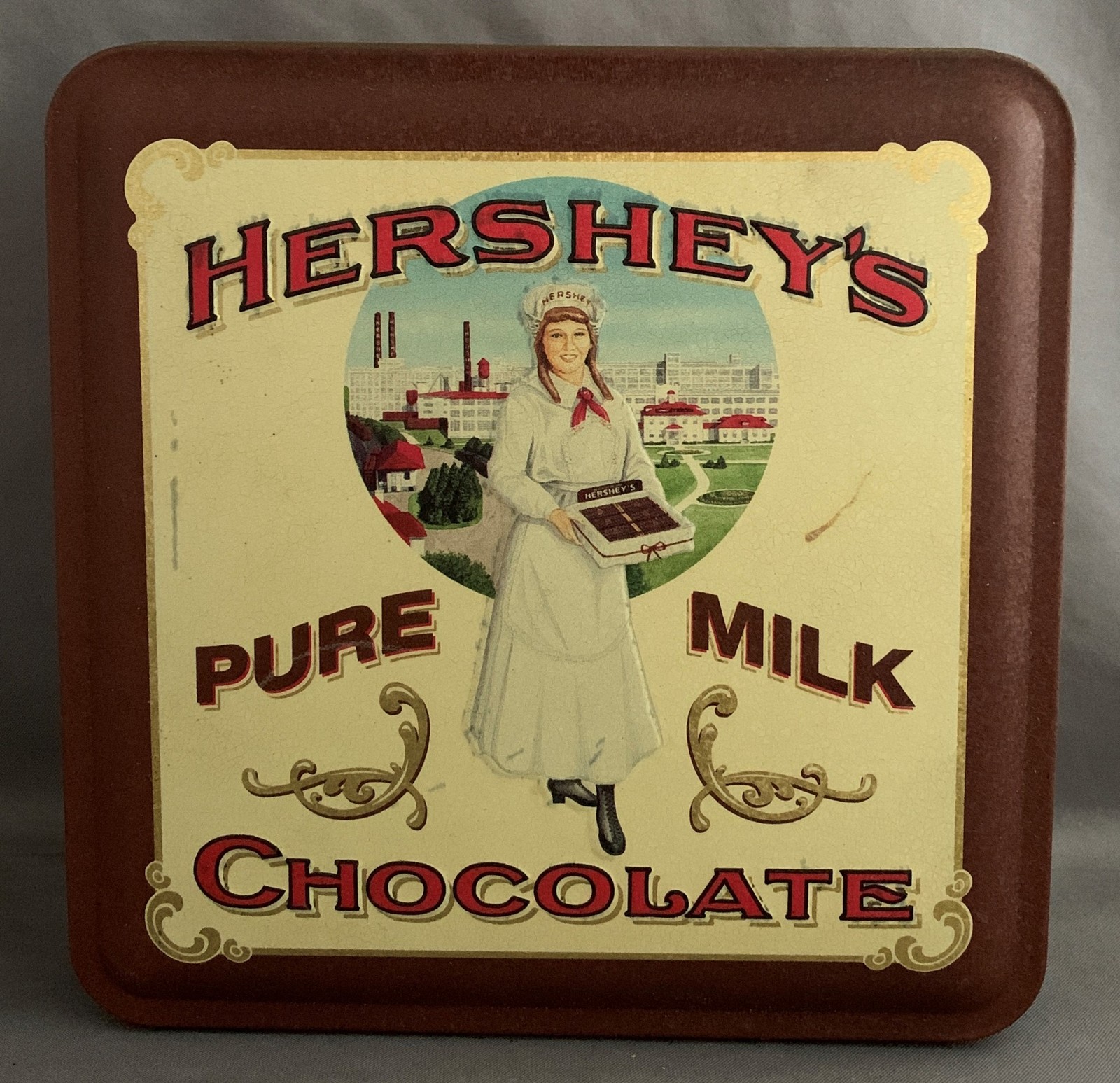 Vintage 1992 Hershey's Chocolate Tin Empty Vintage Edition #2