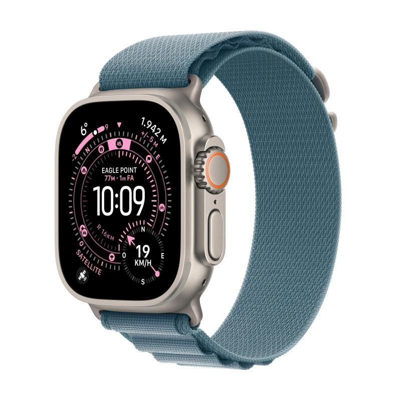 Apple Watch Ultra 3 GPS + Cellular 49mm Titanium Case with Alpine Loop Light Blue