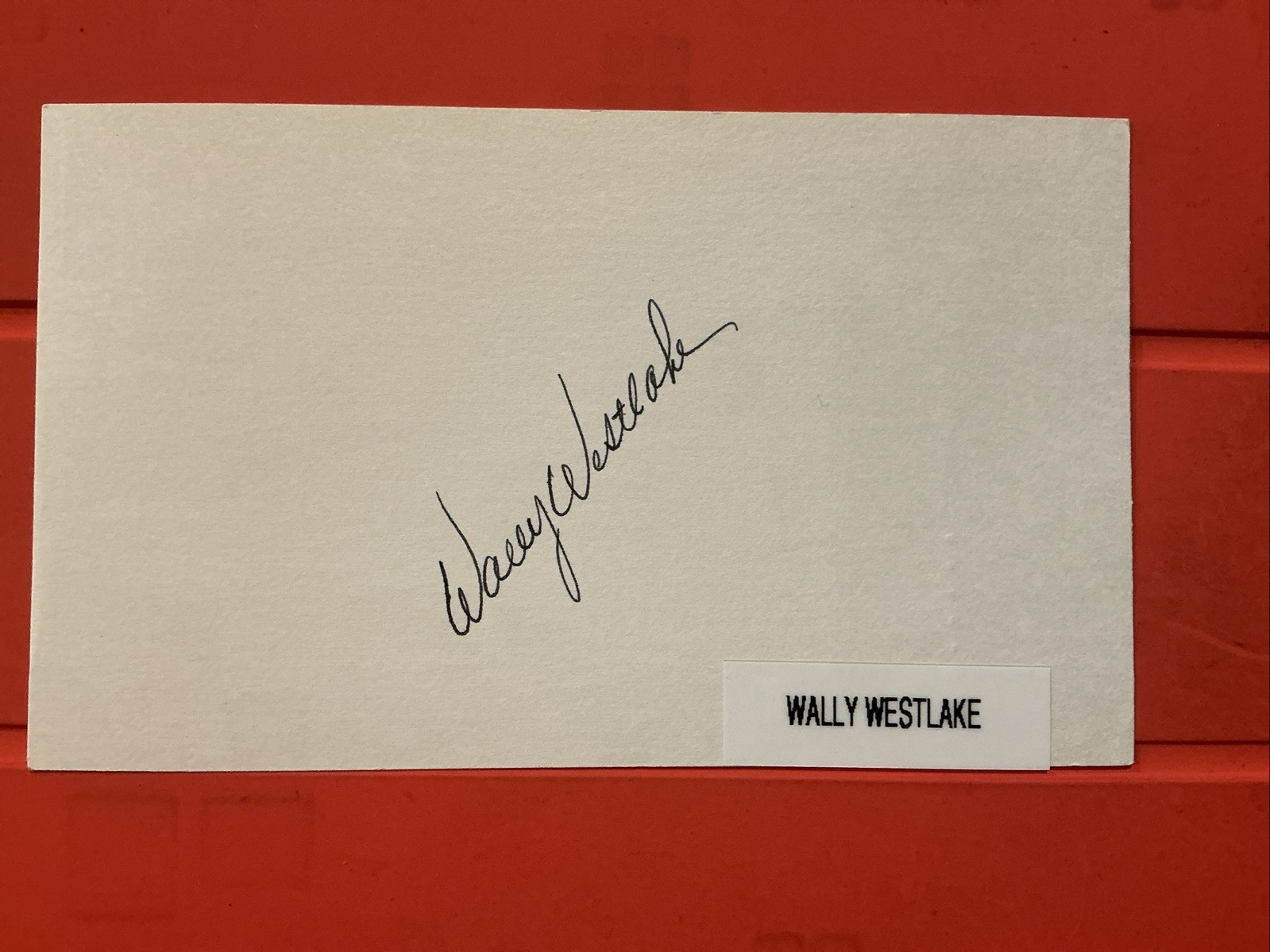 Wally Westlake🔥🔥MLB: 1947 Pittsburgh Pirates 🔥🔥Autograph ⚾️⚾️