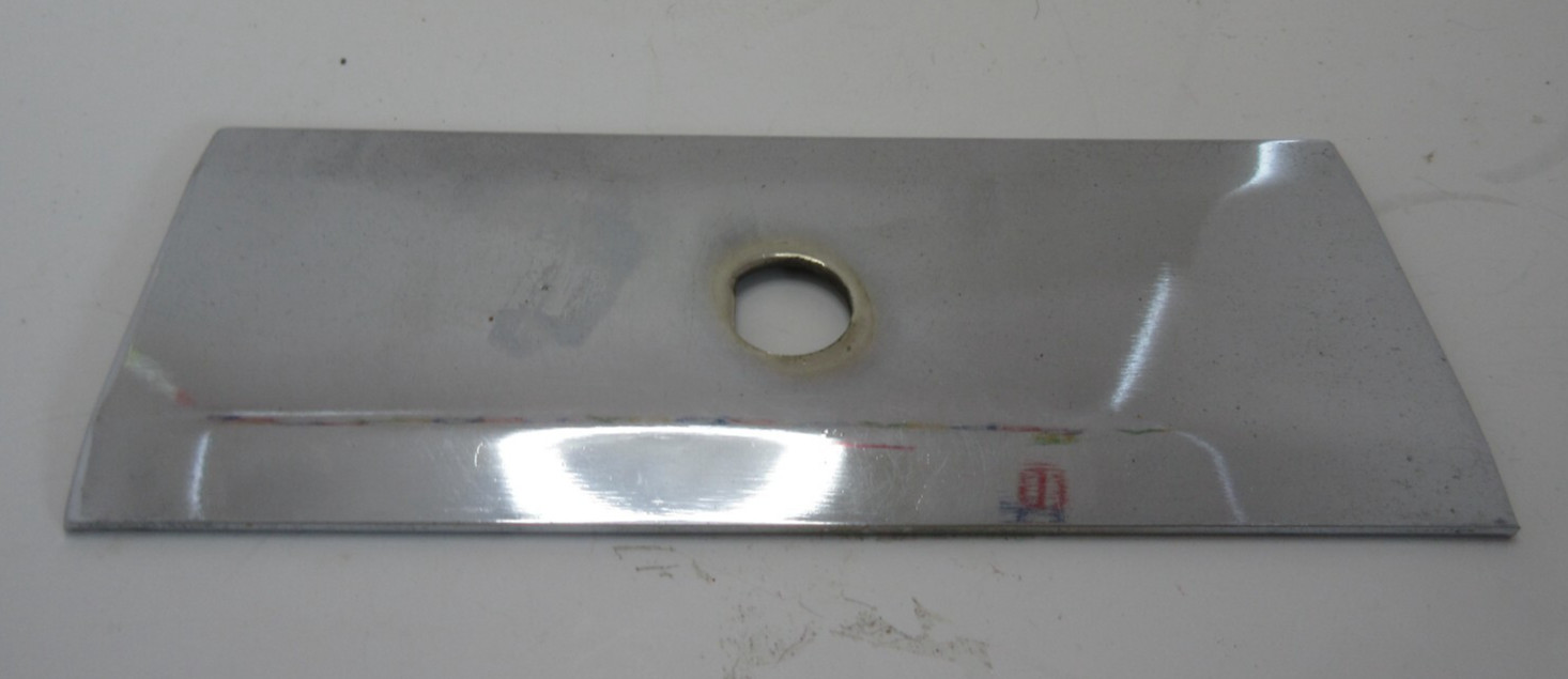 Old Vintage Victor Capsule Vending Machine Chrome Top Plate 7 5/8" X 3"