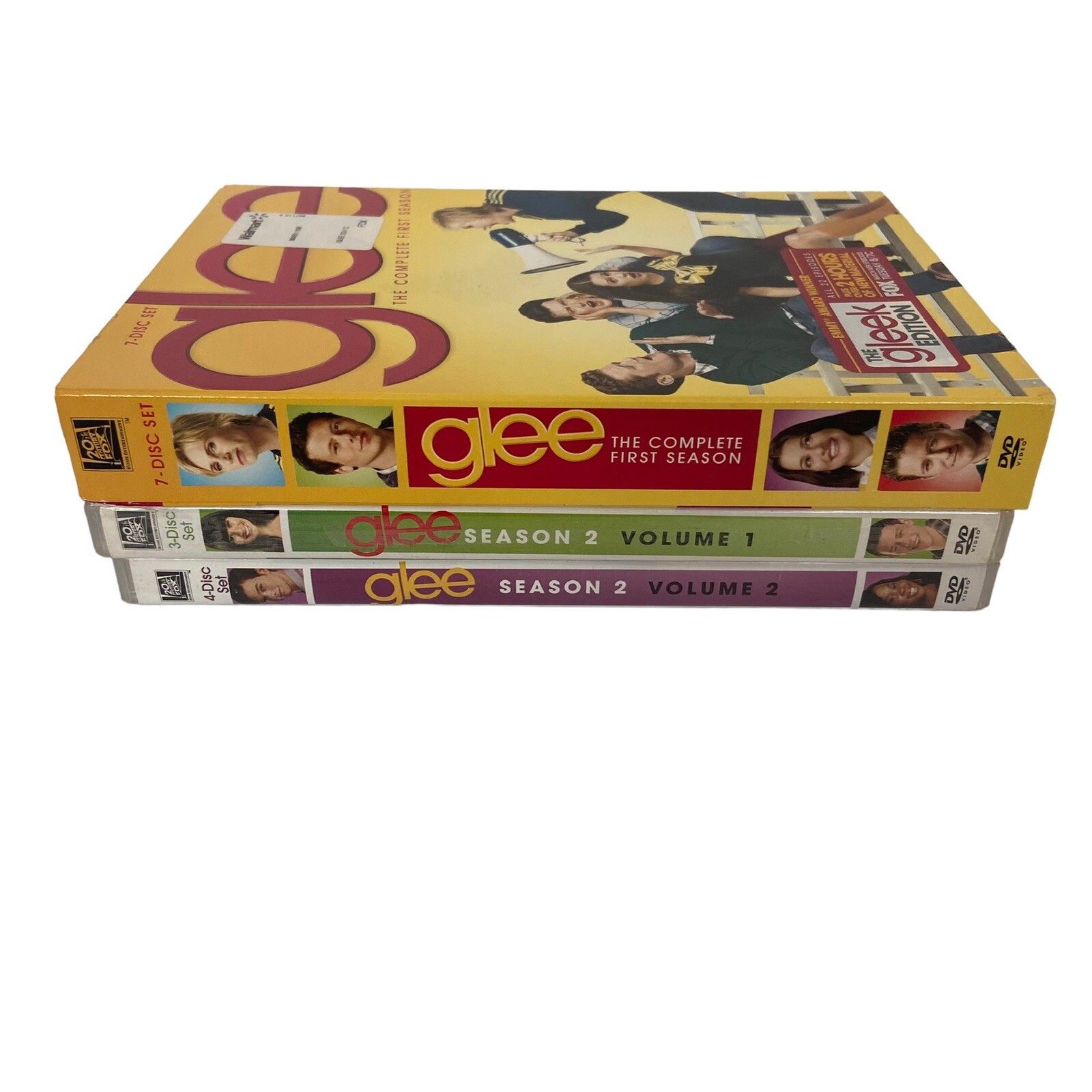Glee: The Complete First Season & Season 2 Volumes 1 & 2 TV Series Show DVDs