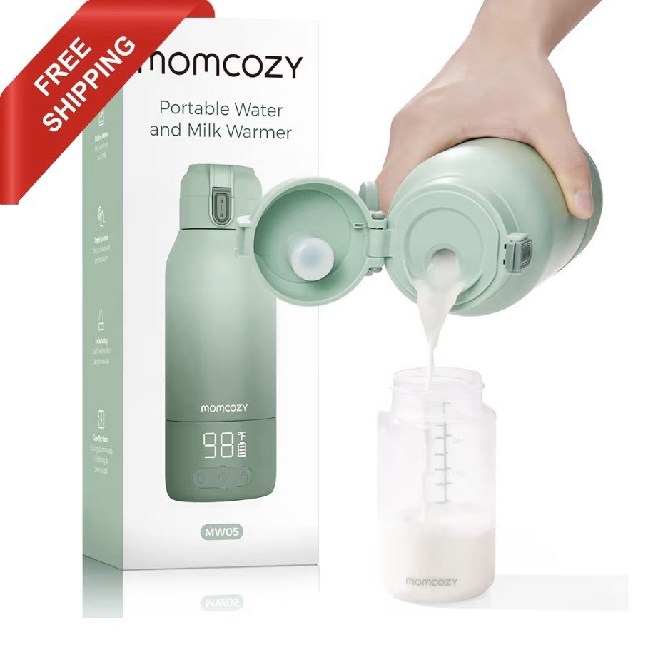 Portable Milk Warmer for Travel – Dual Heating Modes for Breast Milk & Water