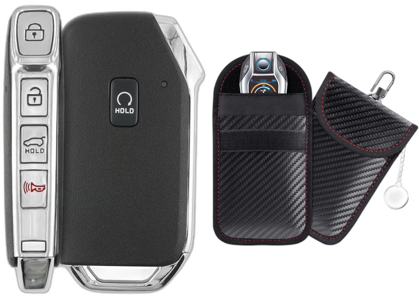 2022 Kia Telluride Smart Key Fcc TQ8-FOB-4F34 Pn 95440-S9330 Aftermarket w/Case