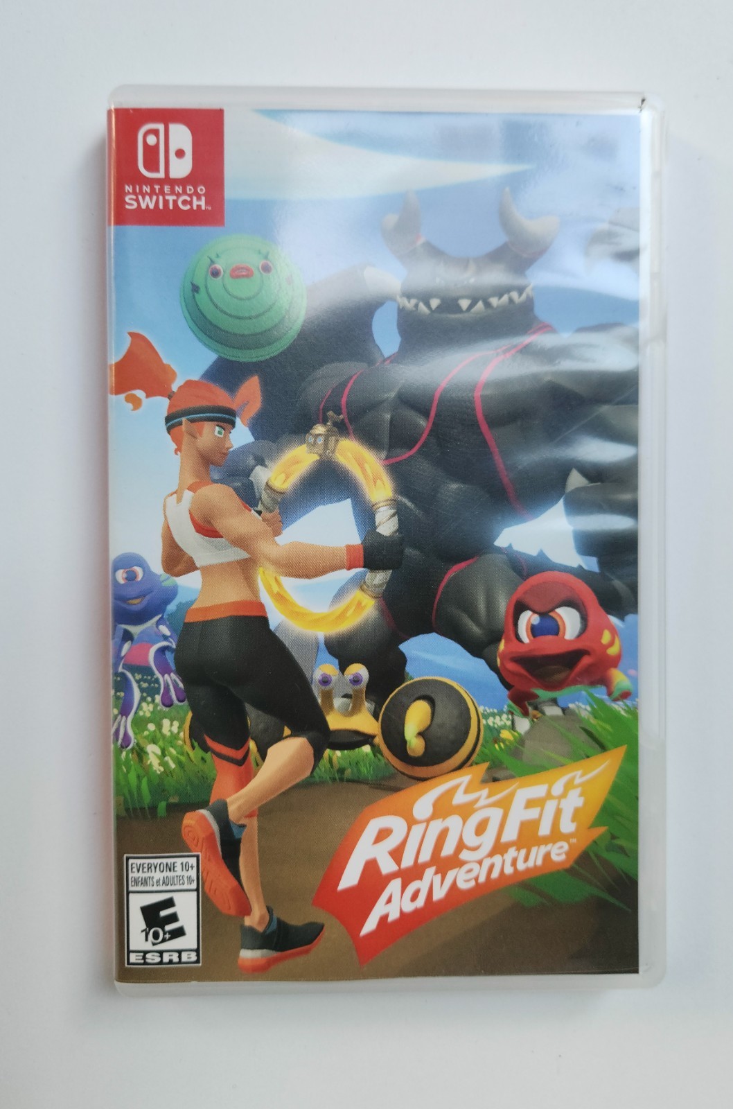 Ring Fit Adventure (Nintendo Switch) Case Only – No Game