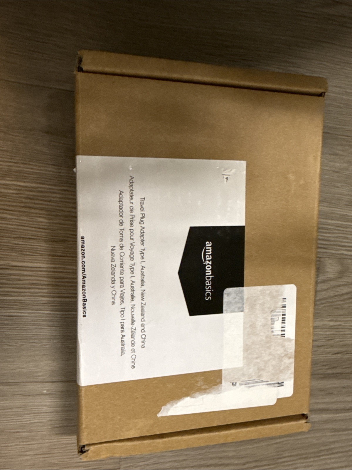 Amazon Basics Travel Plug Adapter Type I Australia, China, New Zealand