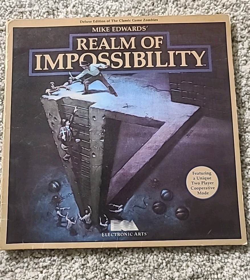 Realm of Impossibility (Activision) – Sleeve, Disk & Command Card – Vintage C64