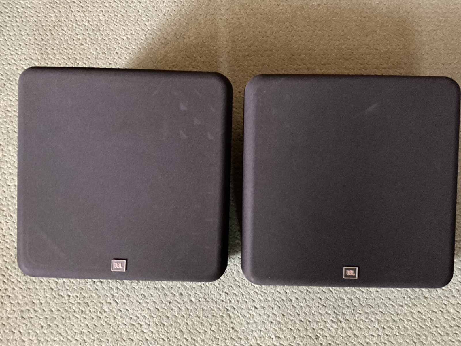 JBL 8340A HIGH END CINEMA SURROUND SPEAKERS PAIR  250 Watt, 8 Ohms, Nice Grilles