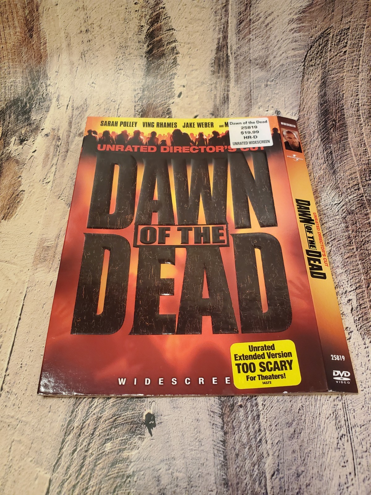 Dawn of the Dead  DVD SLIPCOVER ONLY No Movie Included