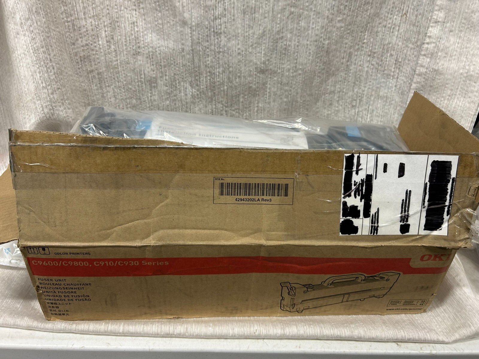 NEW Genuine OEM OKI FUSER UNIT 120V For C9600/C9800, C910/C930 Series 42931701