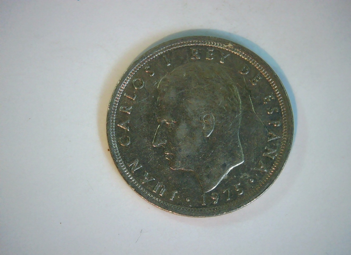 Spain 1975 5 Pesetas Juan Carlos I (first portrait) 5 Pesetas Coin