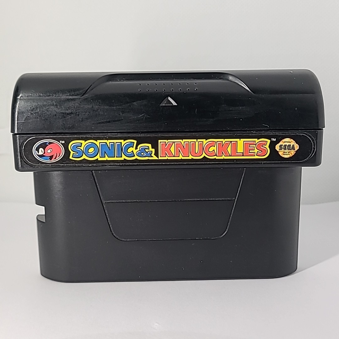 Sonic & Knuckles (Sega Genesis, 1994) With Flap Tested Authentic