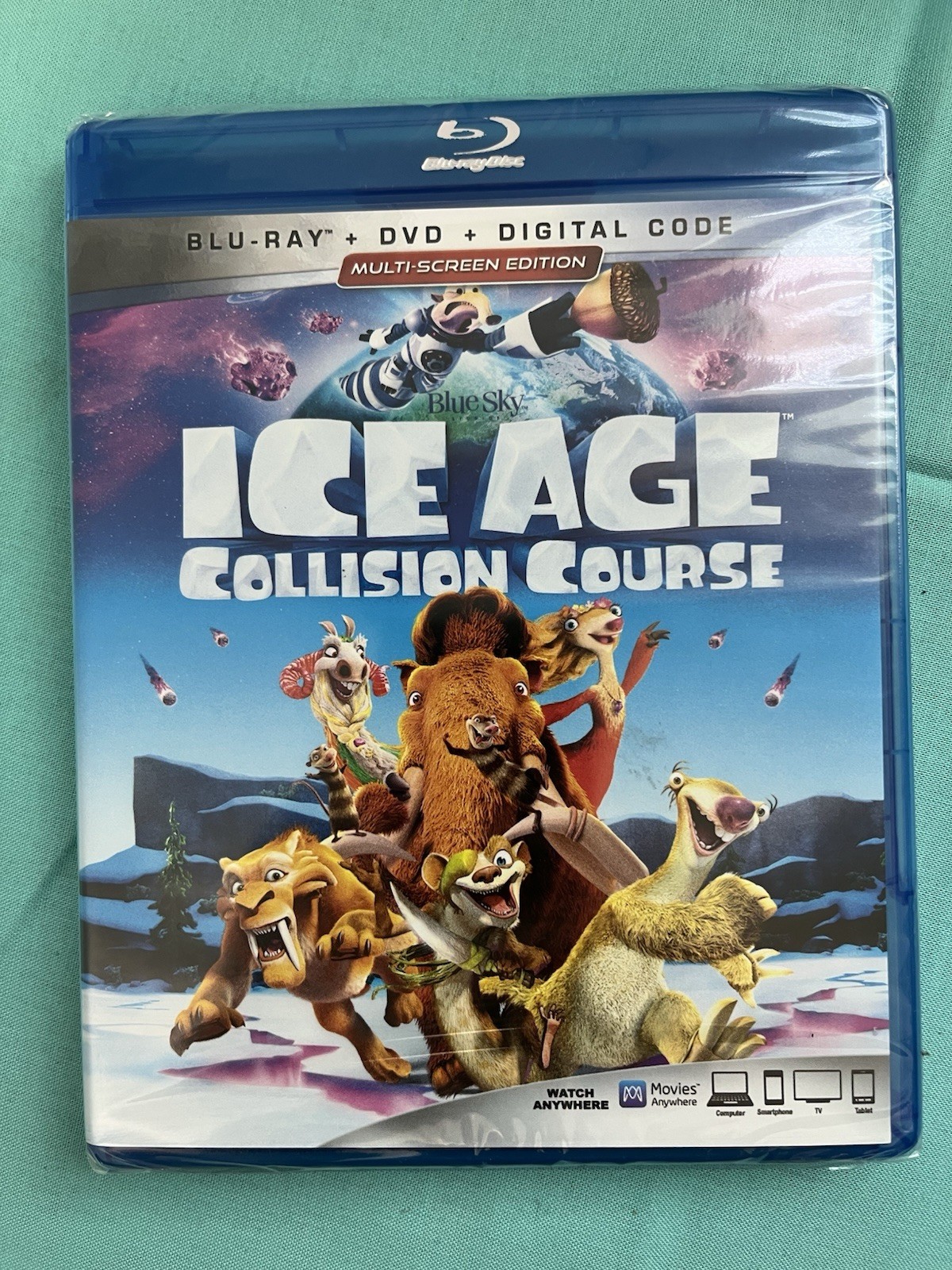 Ice Age: Collision Course (Blu-ray + DVD, 2016)