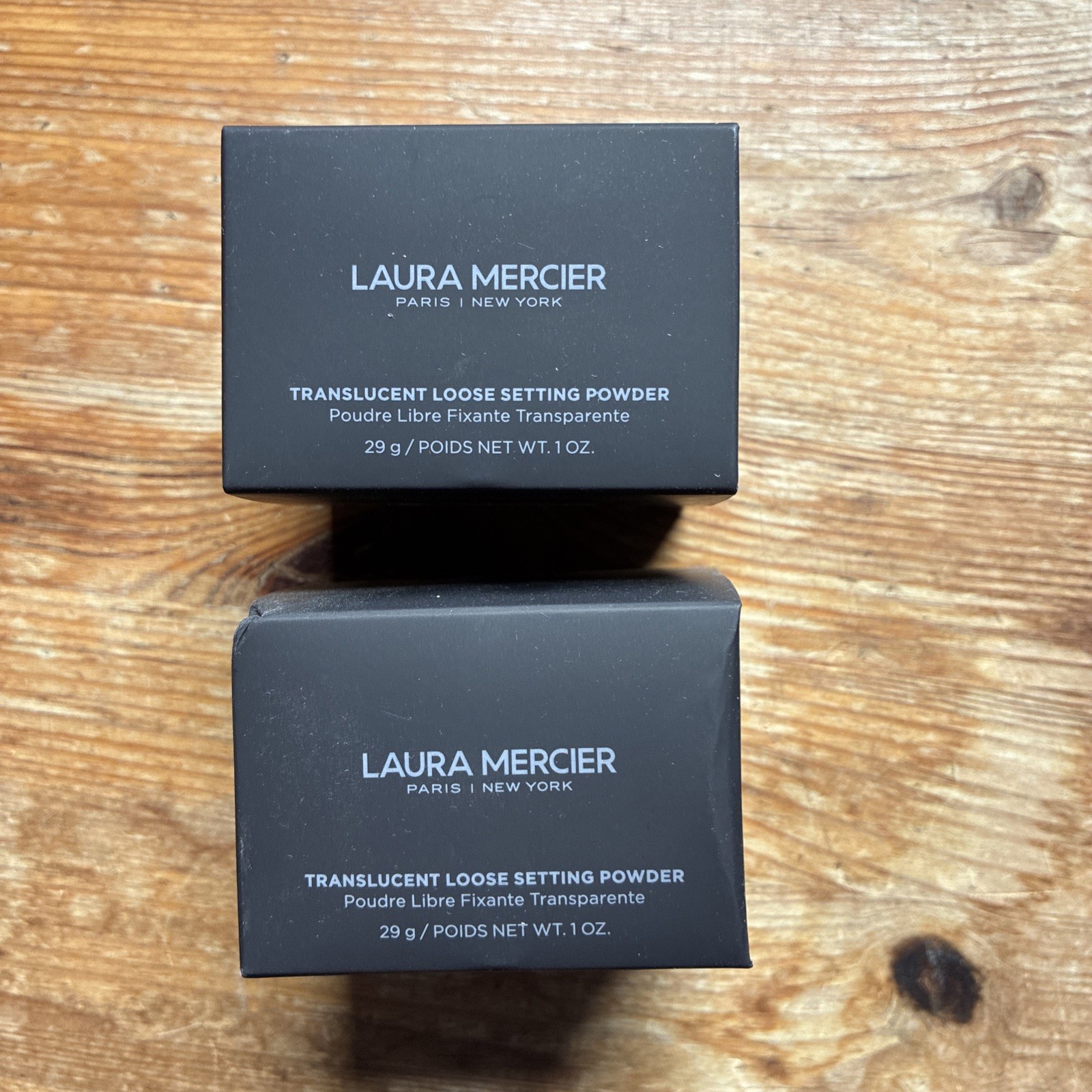 Lot Of 2 Laura Mercier Translucent Loose Setting Powder 1oz/ 29g Each Free Ship