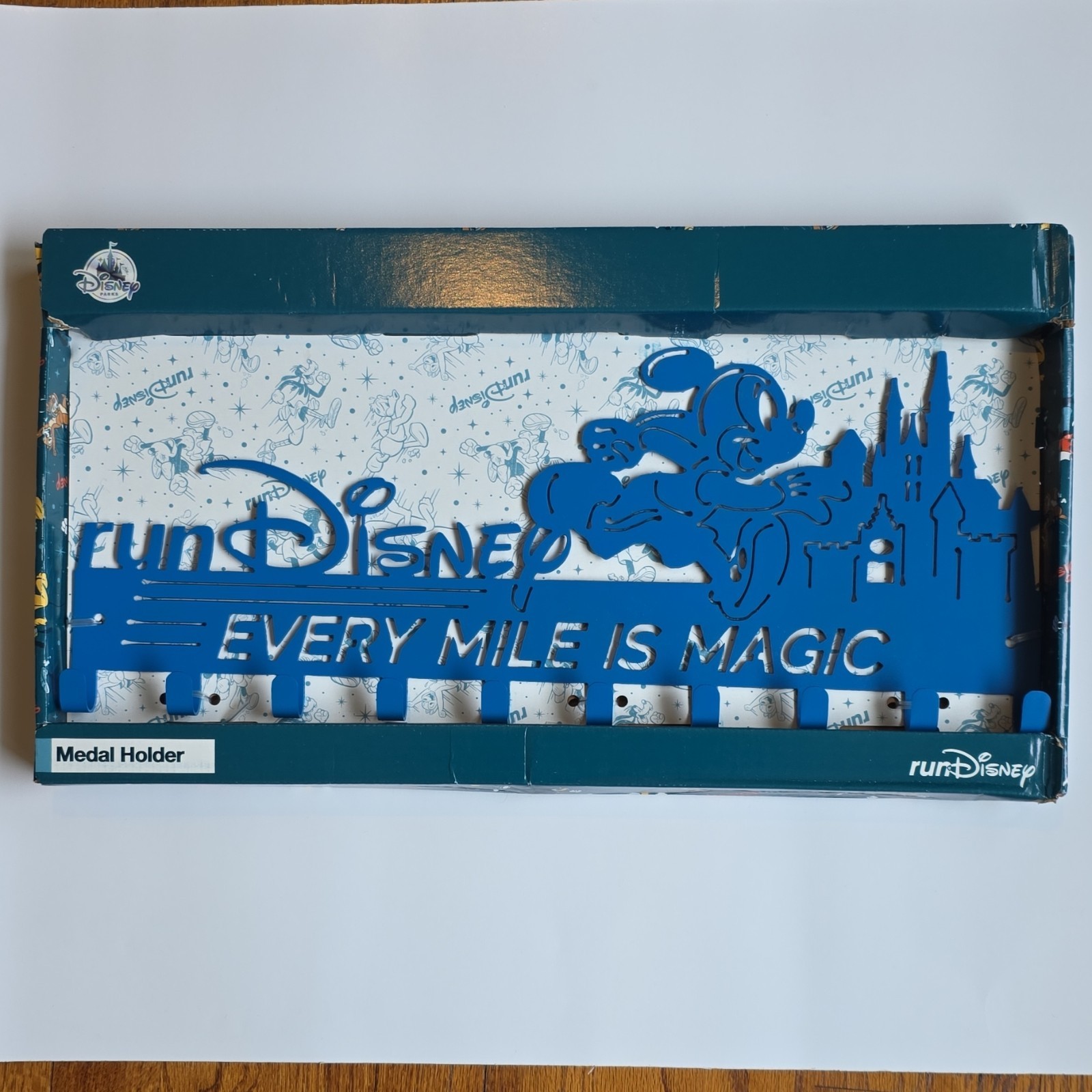 Disney runDisney Medal Holder Every Mile is Magic Mickey Mouse