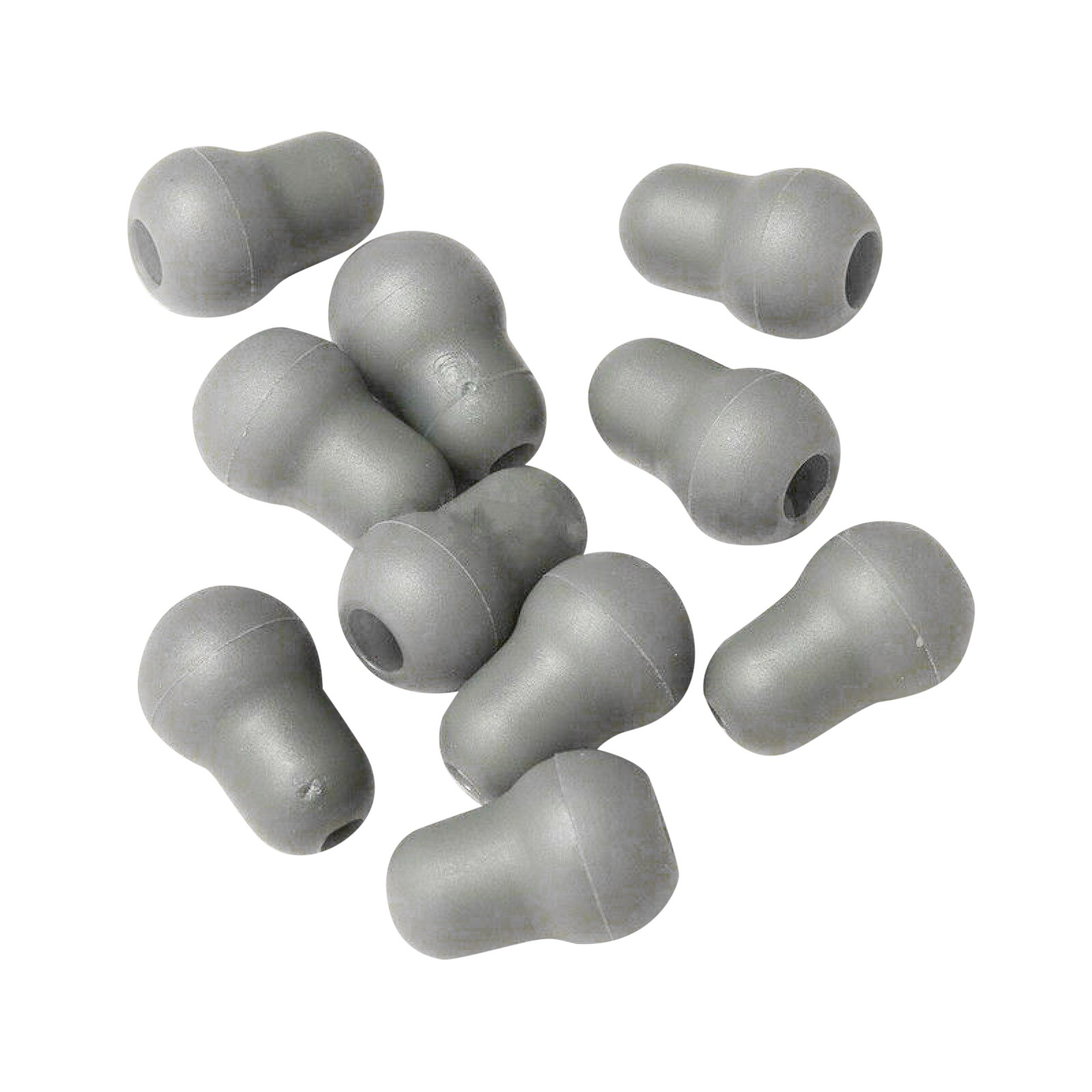 10Pcs Silicone Gray Soft Eartips Earplug Earpieces For Littmann Stethoscope aa