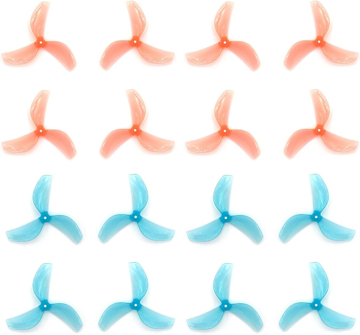 45mm 3 Blade PC Propeller 1mm 1.5mm for RC FPV Racing Freestyle 1.8inch
