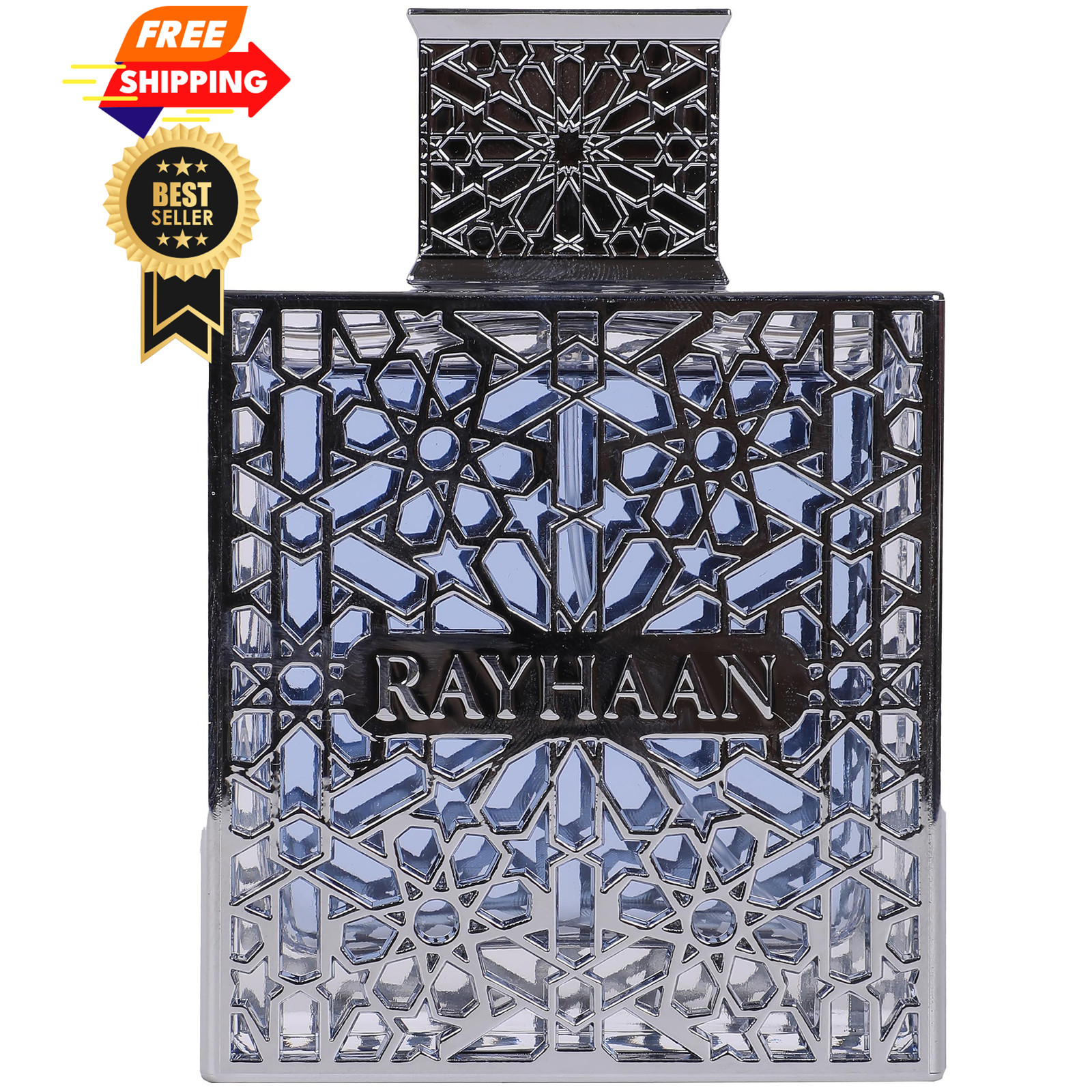 Rayhaan Aquatica – Fresh, Marine, Citrus, Clean – Eau 3.4 Fl Oz (Pack of 1) 