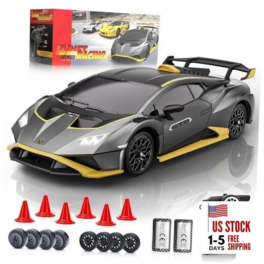 Lamborghini Remote Control Car, 1:18 Scale Officially Licensed Lamboghini Grey