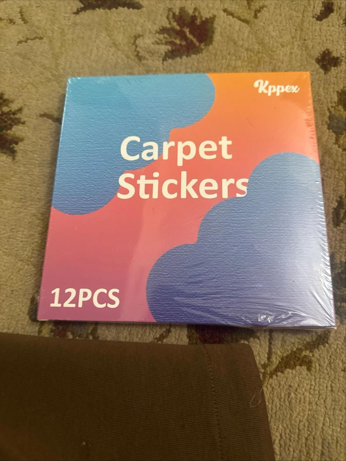 Kppex Carpet Stickers 12 Pieces Brand New Sealed