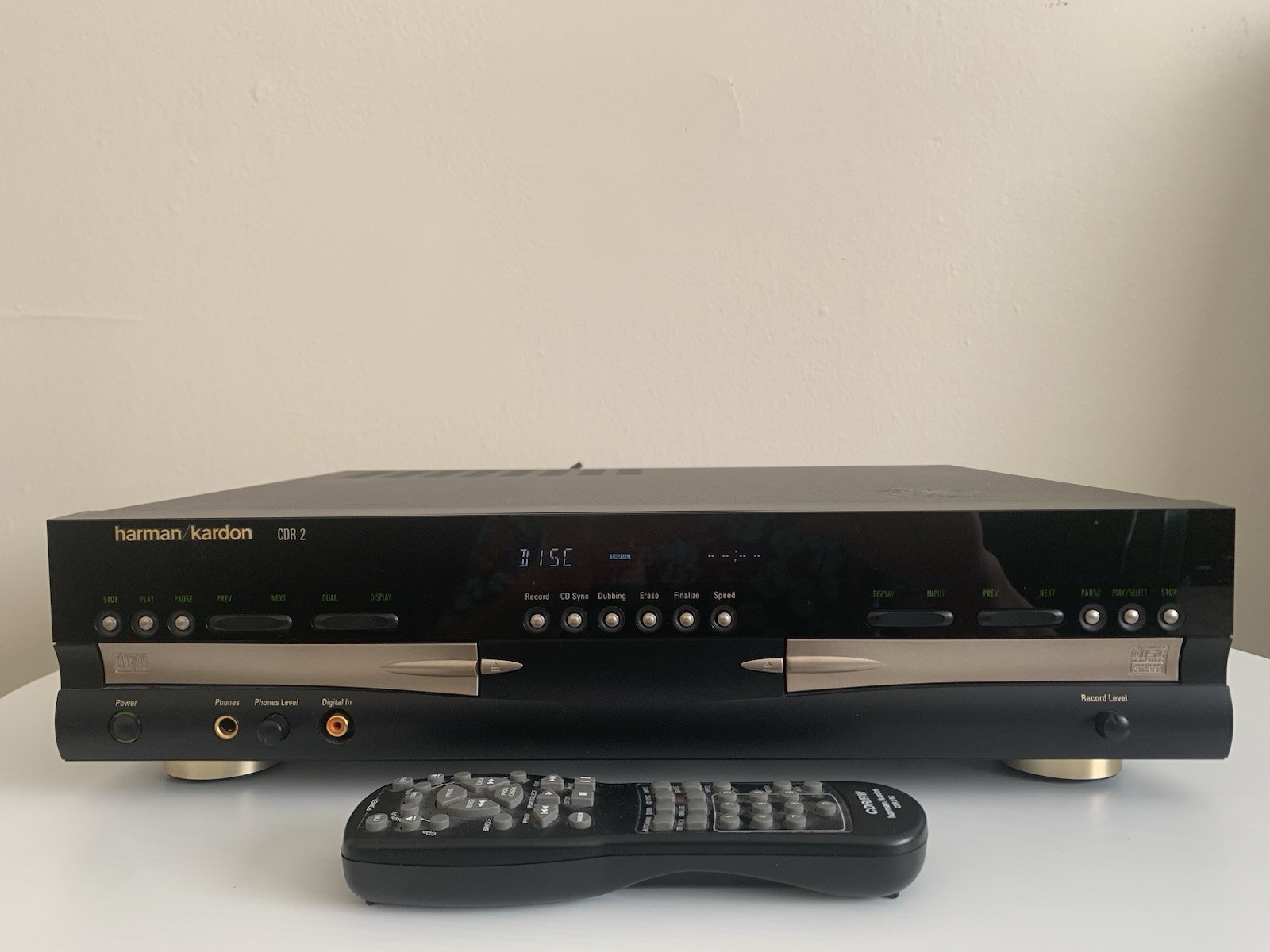 Harmon Kardon CDR 2 CD Recorder PARTS ONLY