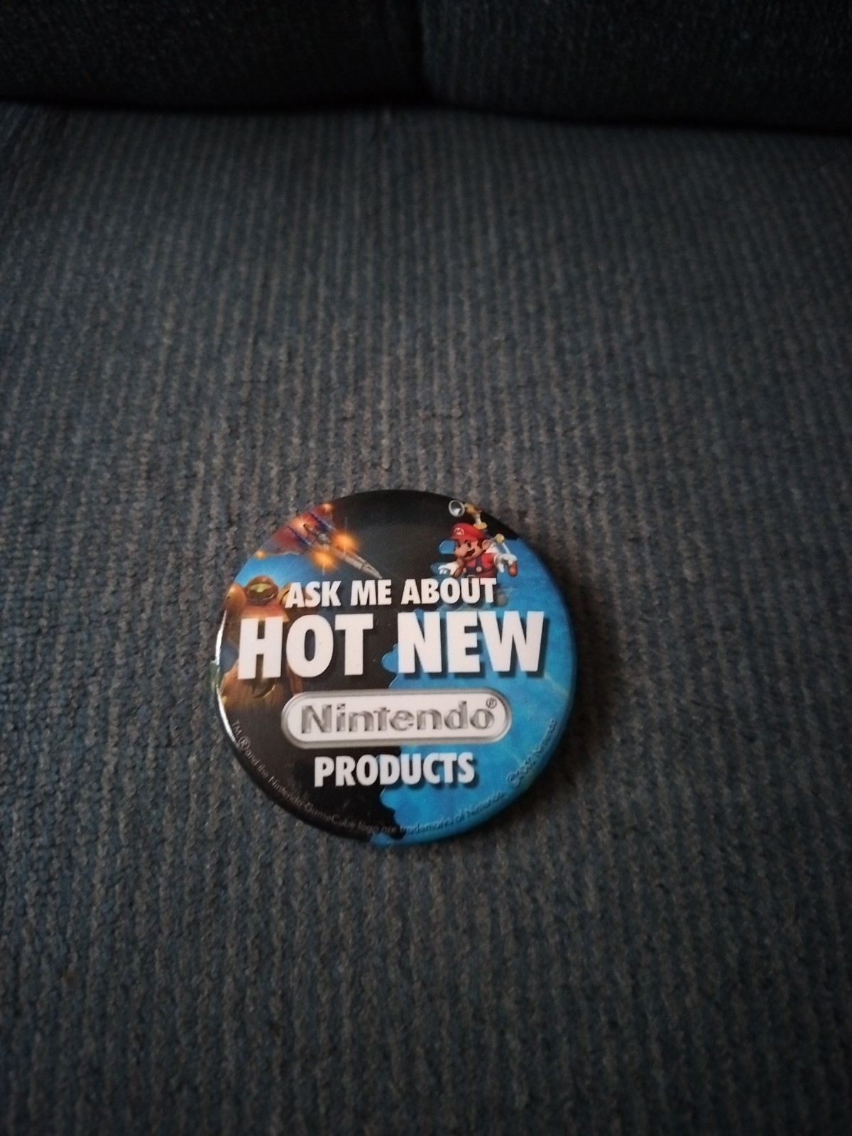 Nintendo Products Pin