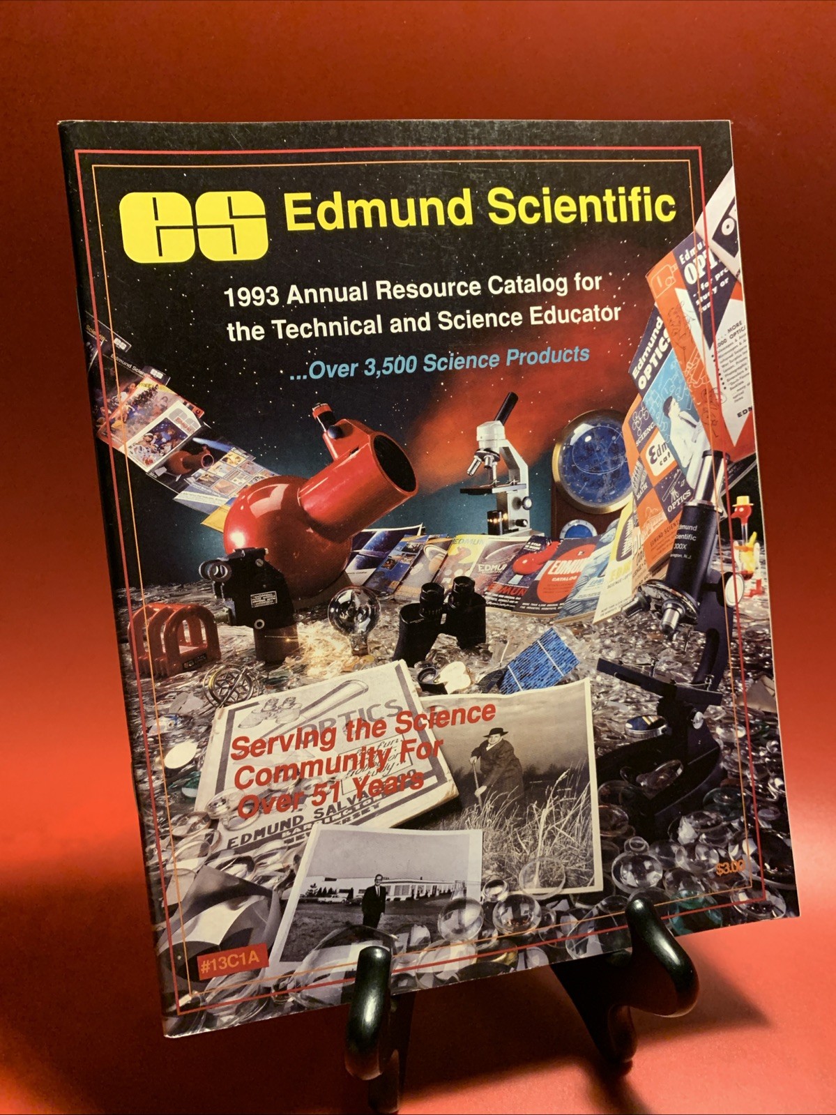Edmunds Scientific 1993 Catalog For Optics Science & Education Vol. 13C1A