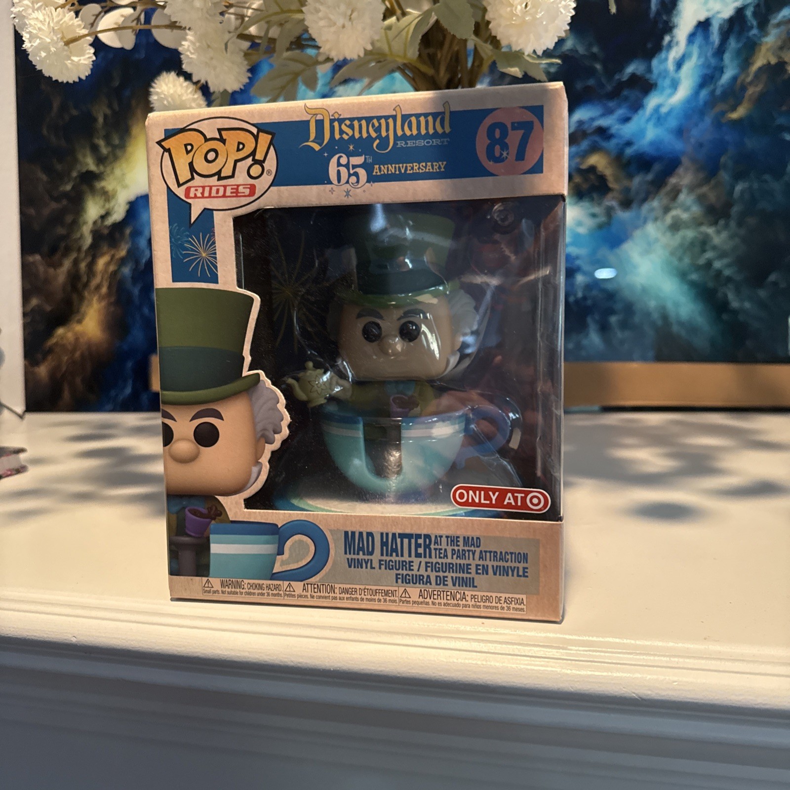 Funko Pop! Rides: Disney - Mad Hatter at the Mad Tea Party Attraction - #87