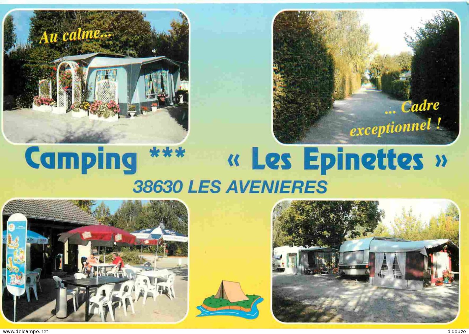 Postcard - Camping - Les Avenières - Camping Les Epinettes - Multivue - CP