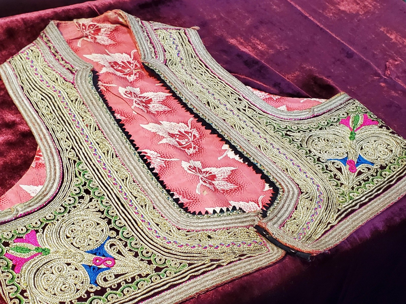 Antique Albanian Embroidered Jelek