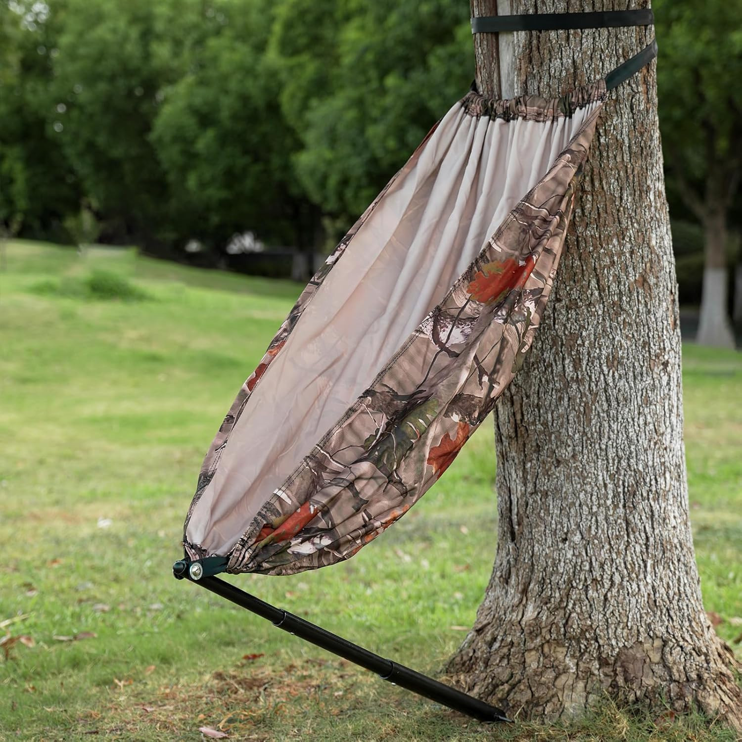 Camo Tree Camping Chair Hunting Hammock Seat Hunting Chair Portable and Light We