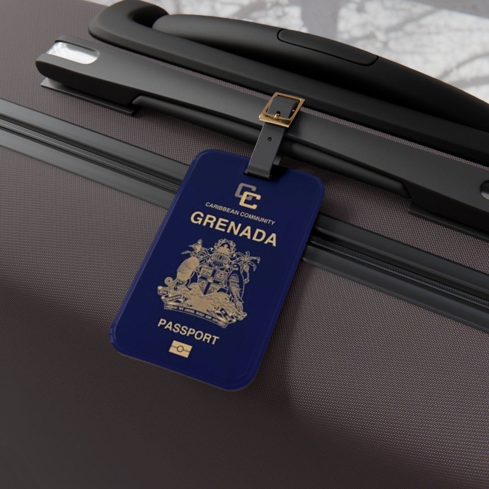 Grenada Passport Cover Luggage Tag