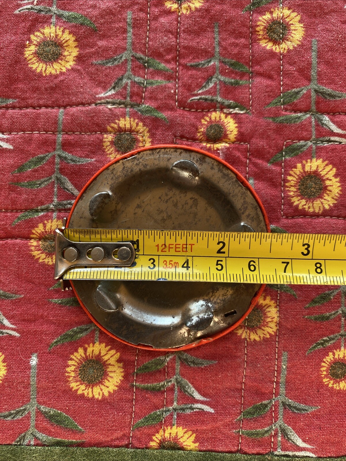 Vintage Old Dime Deposit Coin $5 Savings Bank Box Door Cap Cover Plug Stopper