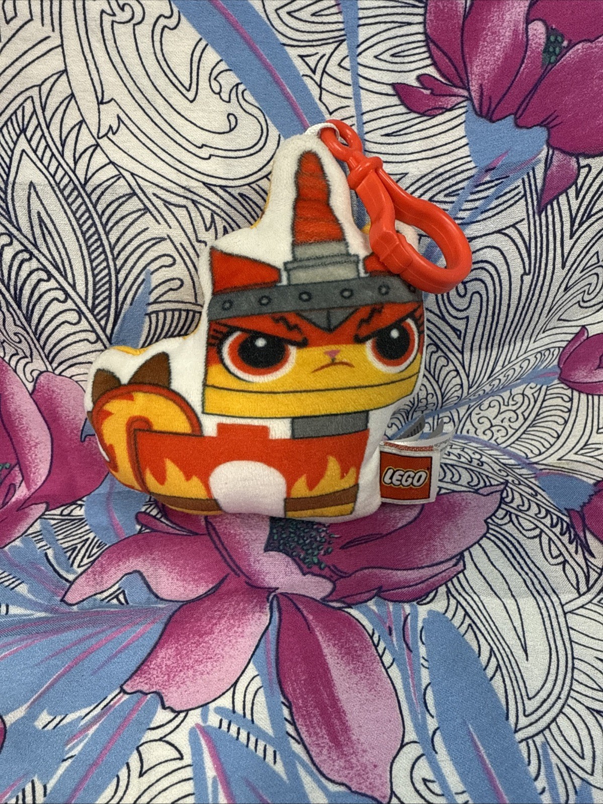 THE LEGO MOVIE 2 Plush Angry Kitty 2D Clip Accessory