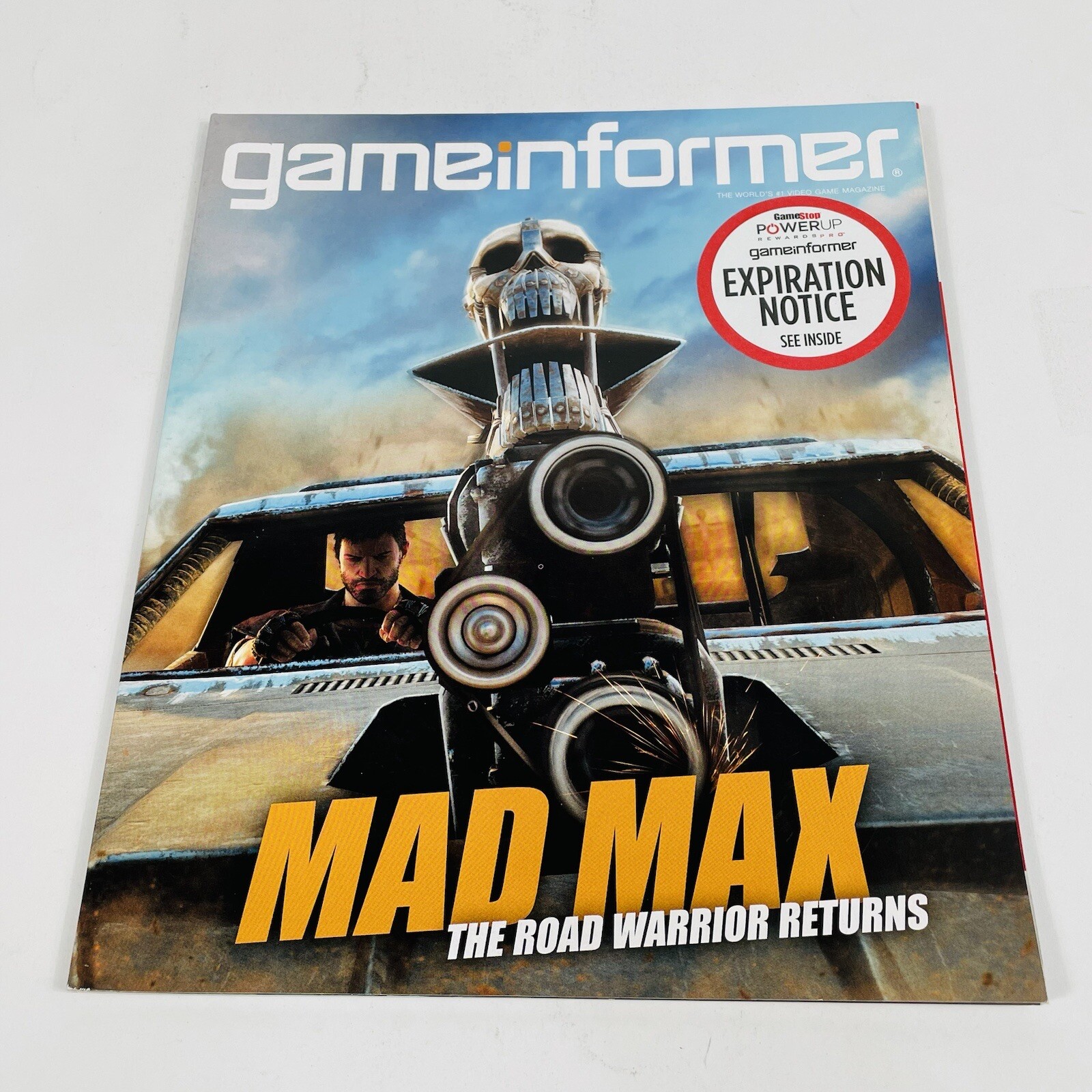 game informer Magazine 2015 issue 264 Mad Max Cover