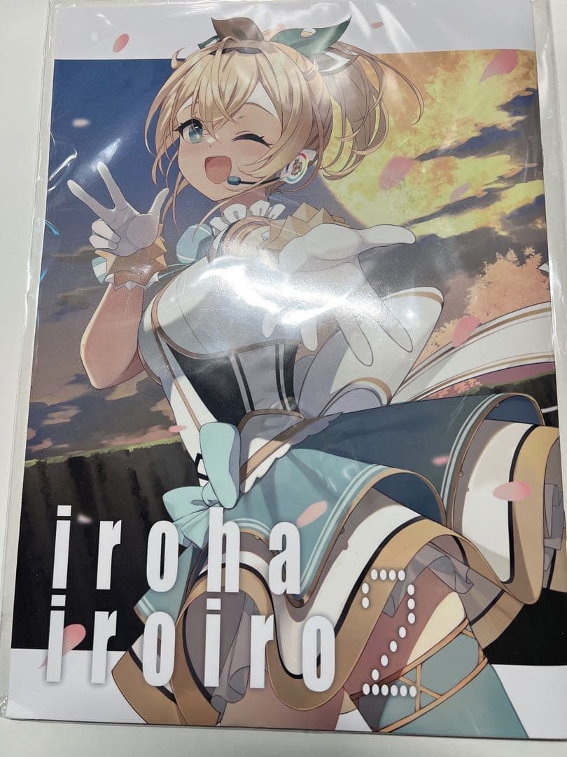 Koei Genium Hololive Kazama Iroha Illustration Book, Art Guide, Collectible# E