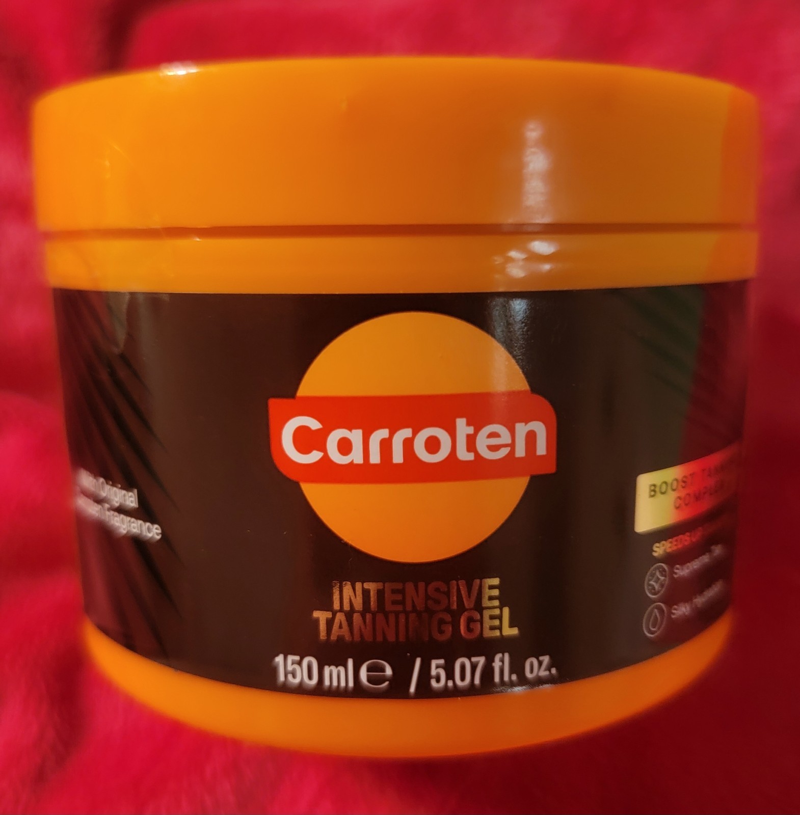 AUTHENTIC Carroten Intensive Tanning Gel SPF0 5.07 fl oz Sealed, NEW TAN FAST!  