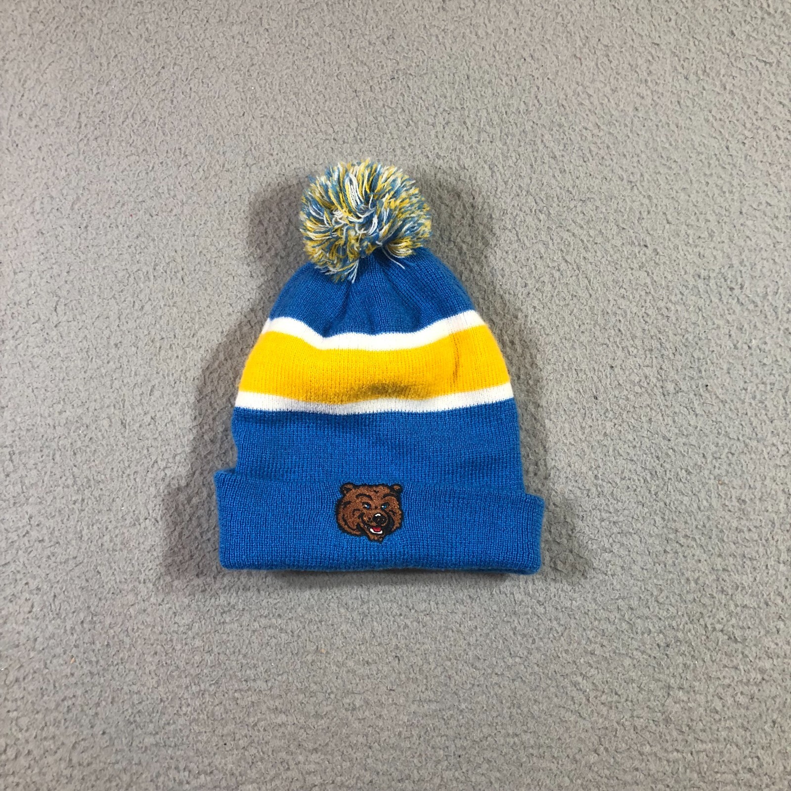 UCLA beanie youth one size strech blue logo college