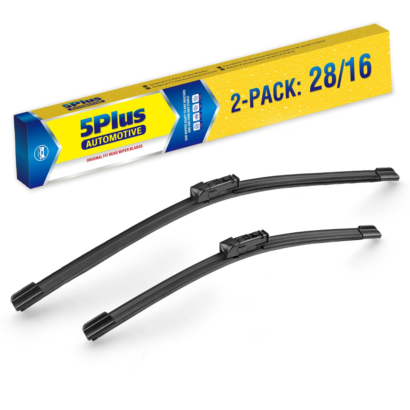 Wiper Blades 28 +16 Replacement for Toyota Prius 2022-2016 PLUS 2021 2020 2019