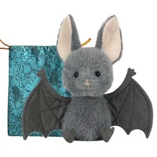 Broox Bat Halloween Plush Gray New & Dust Bag Jelly Christmas gift