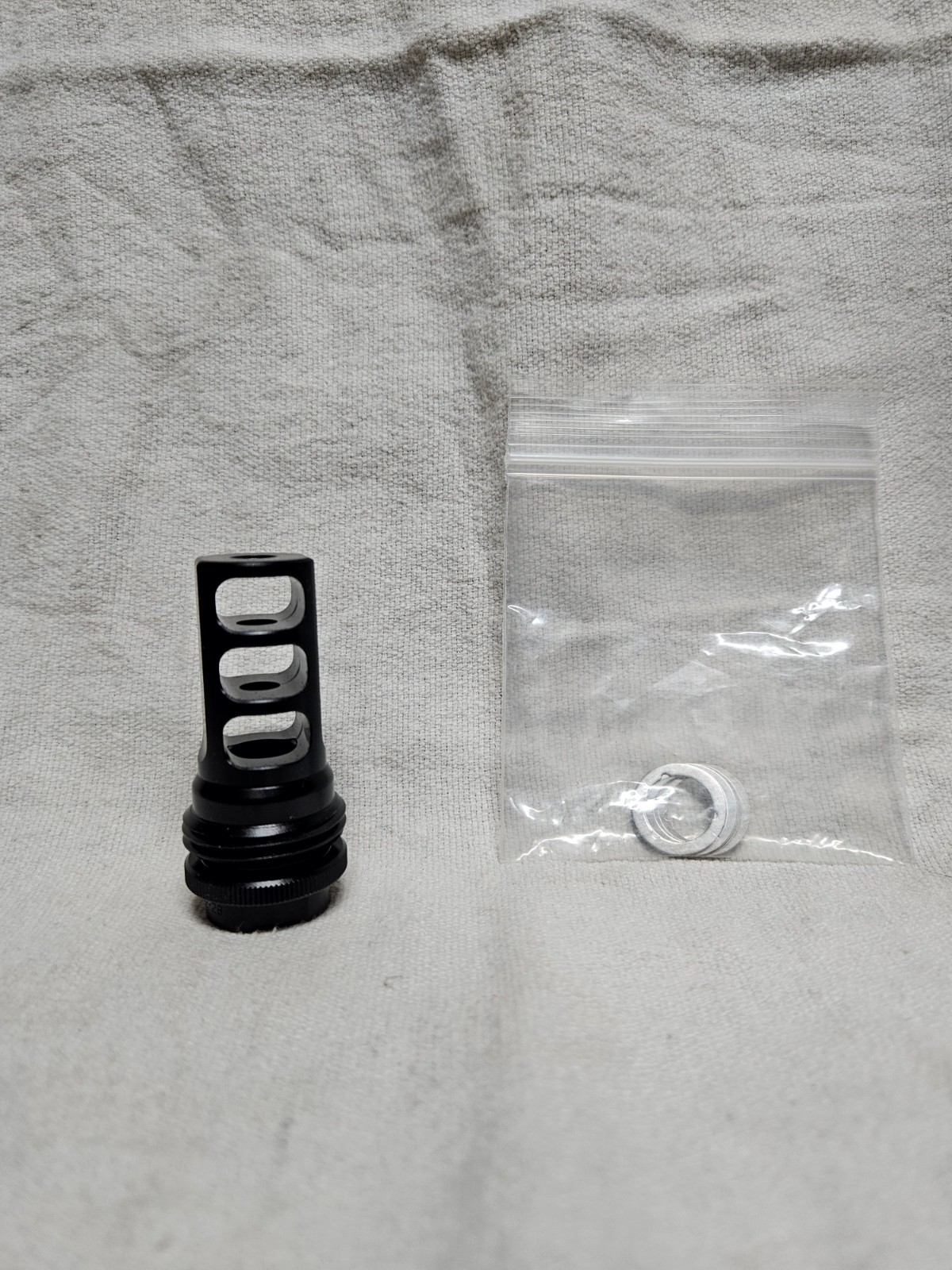 ASR SiCo Muzzle Brake 1/2x28 threads .223/5.56 AC142 (Unpackaged)