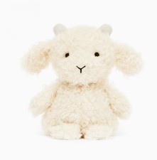 Plush LITTLE GOAT Toy Stuffed Animal Doll & Dust Bag 18cm/7" Jelly NWT