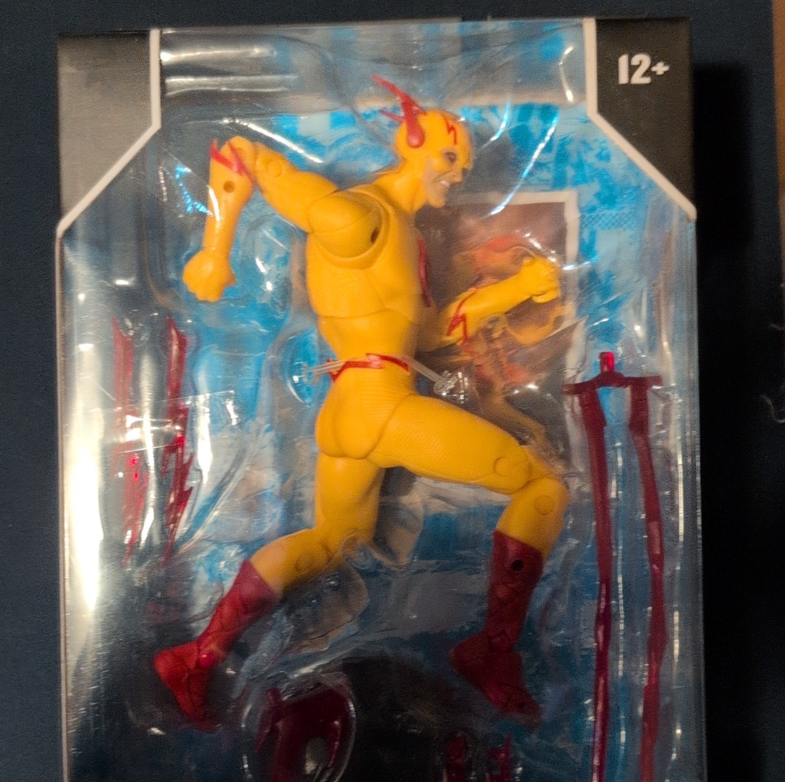 DC Rebirth Reverse-Flash Action Figure Yellow Red Plastic 12+ Comic Book Heroes