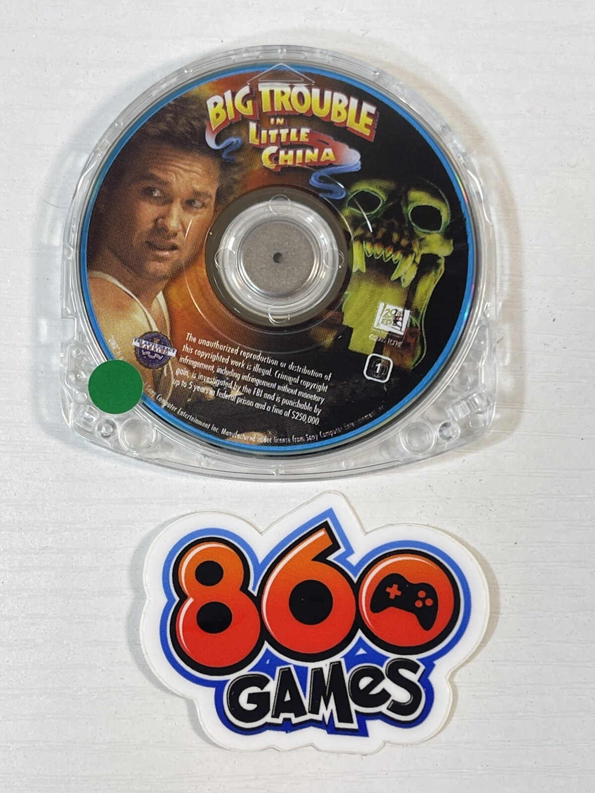 Big Trouble in Little China (Sony PSP UMD Movie)