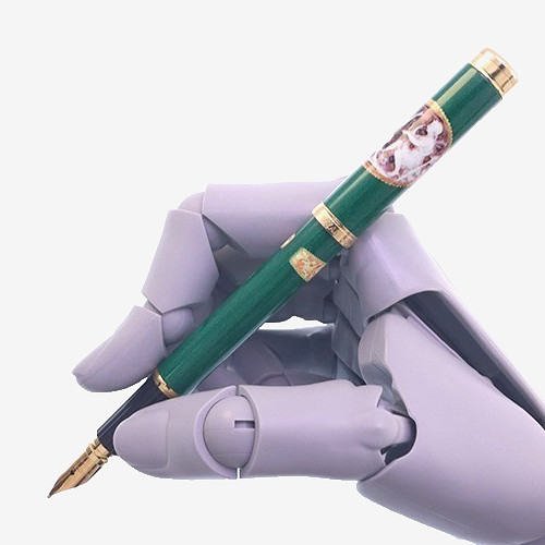 WATERMAN Fountain Pen Lady Anastasia Green Brass Nib M stainless steel