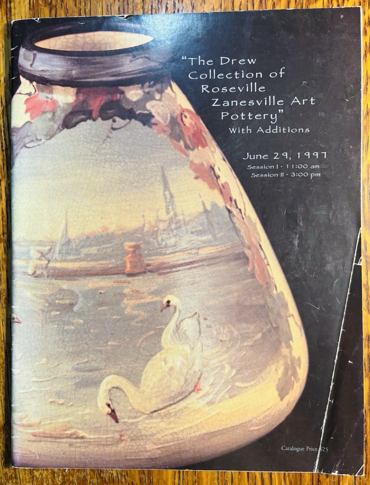 Drew Collection 1997 Roseville Zanesville Art Pottery Illustrated Rago Catalog