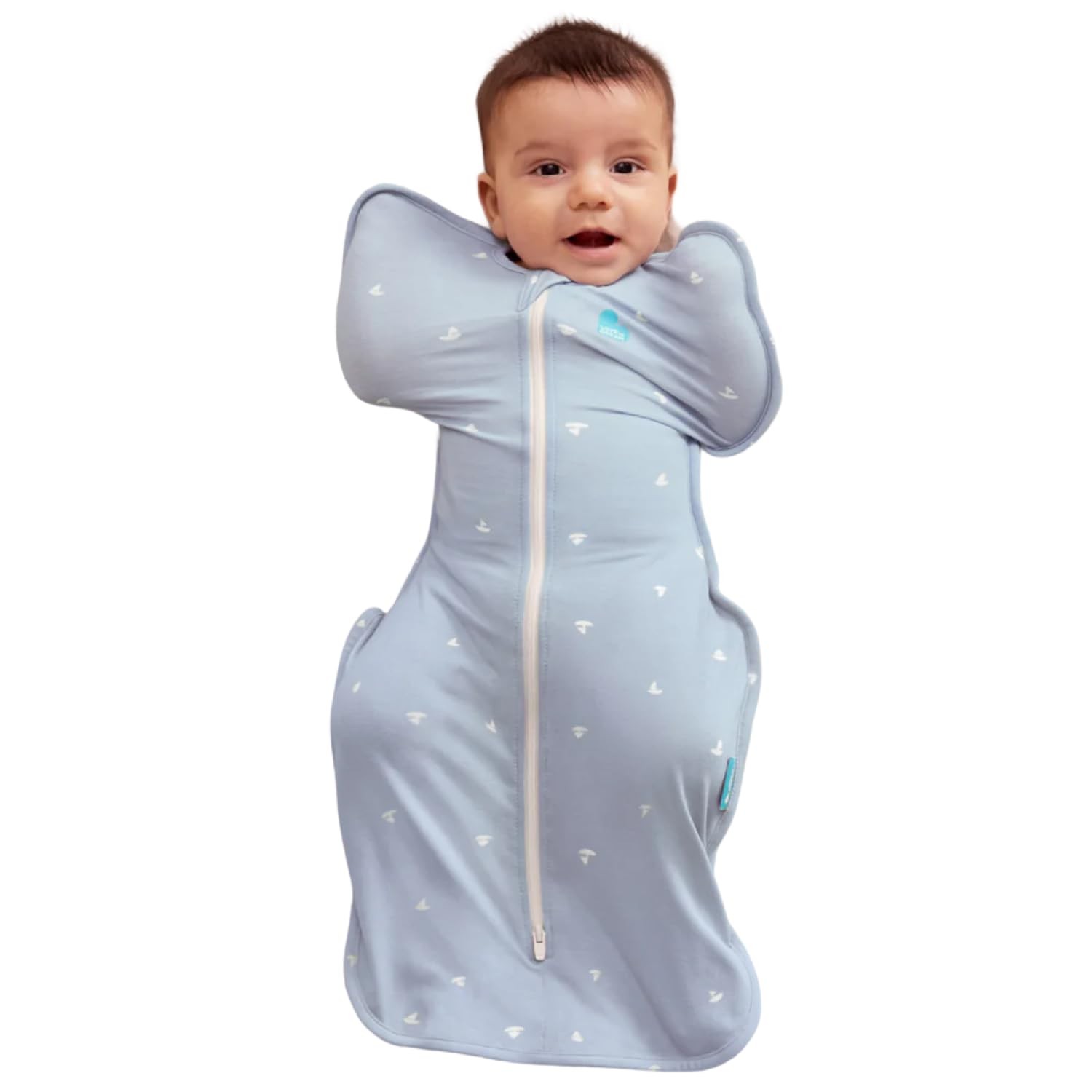 Swaddle Up Viscose Bamboo Arms Wearable Blanket Newborn 5-8.5 lbs 20-24 Love