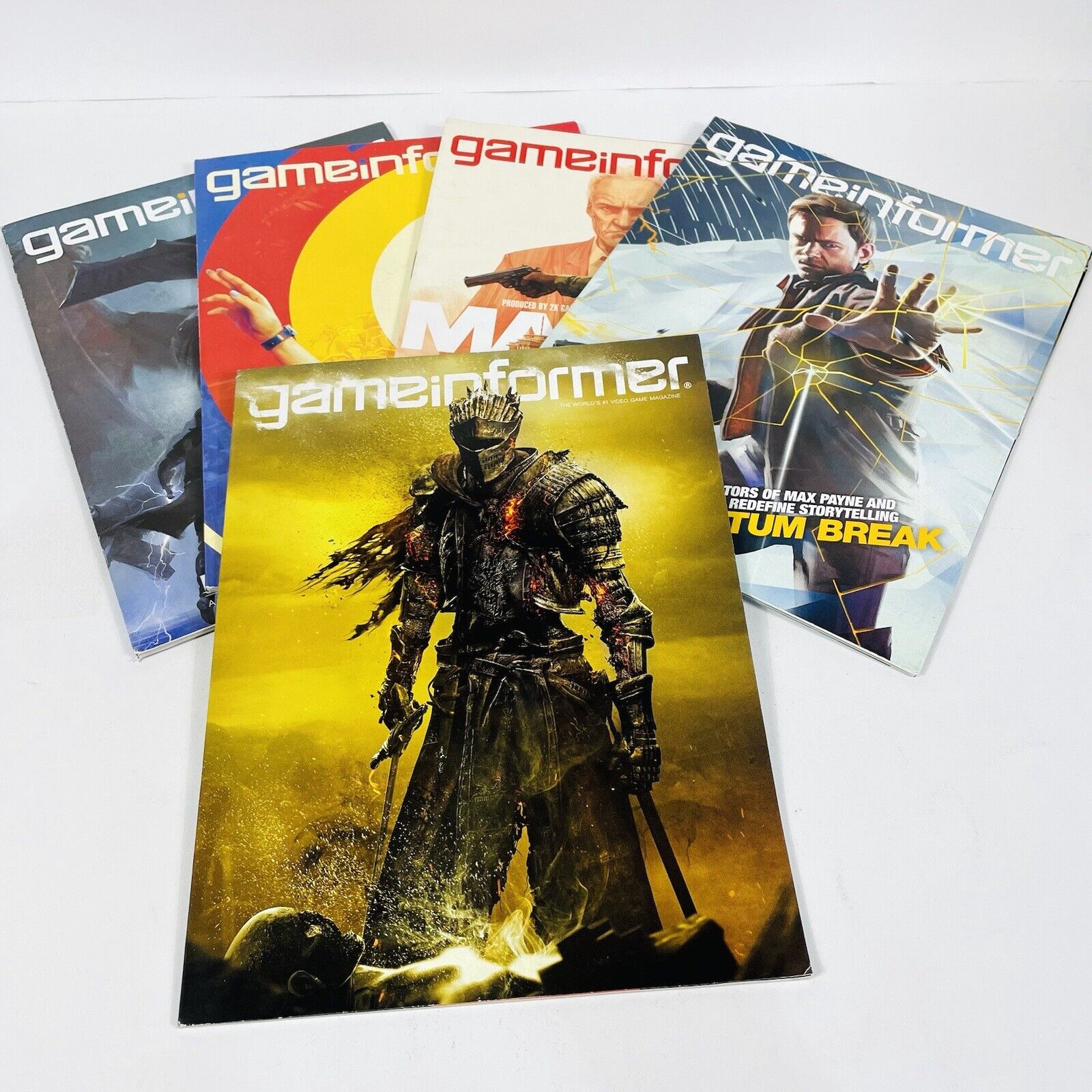 game informer Lot of 5 Video Game Magazines 2016 Issues 269-273