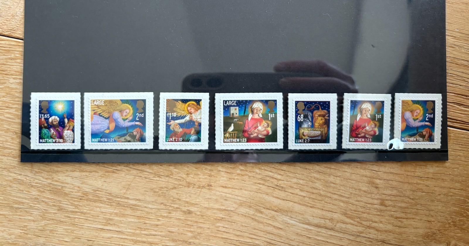 GB 2011 ''CHRISTMAS'' stamps x7 MNH
